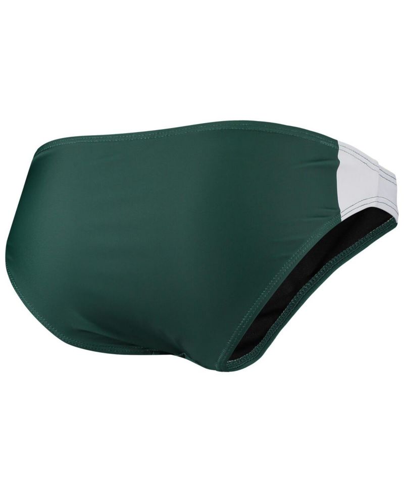 Women's Green Michigan State Spartans Wordmark Bikini Bottom