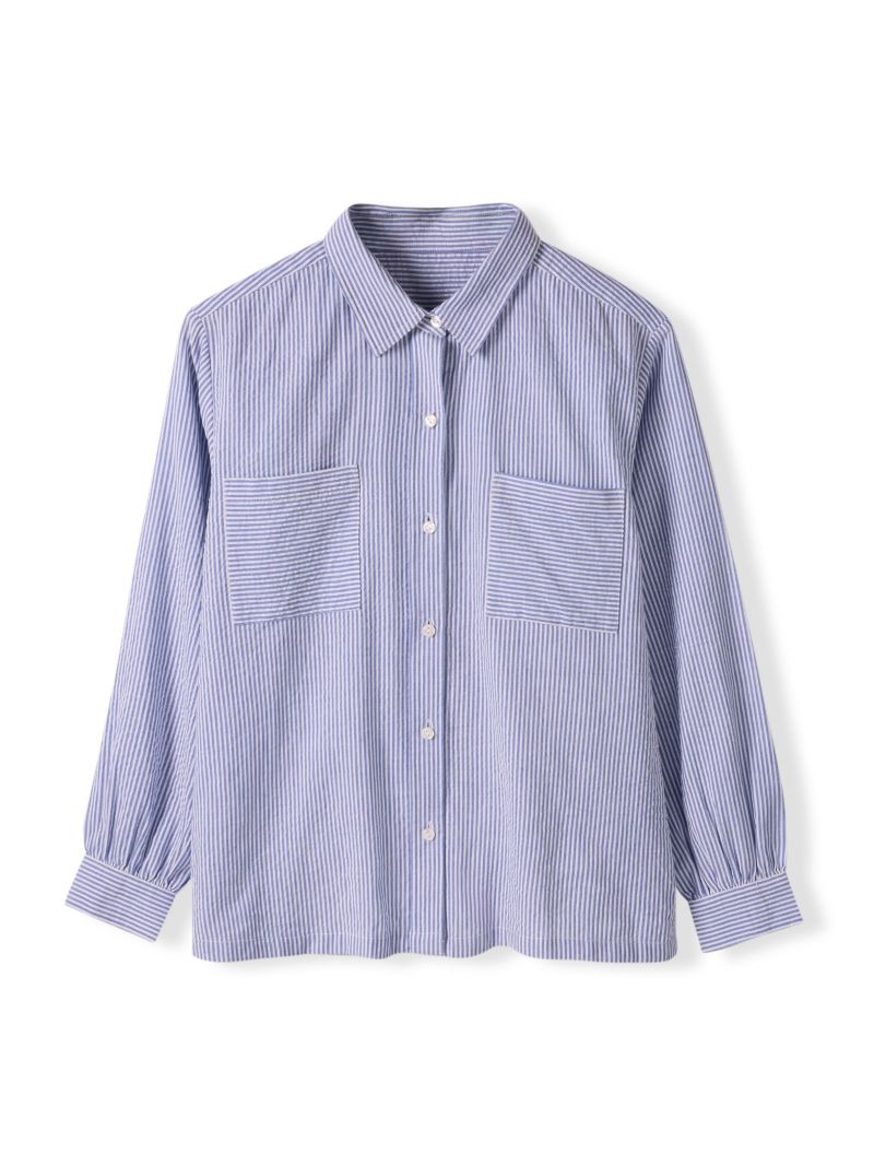 Women's Celtic and Co. Side Split Striped Shirt