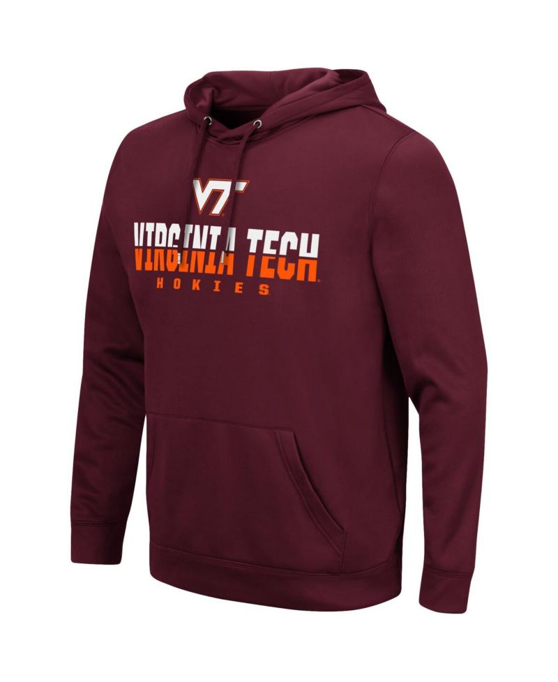 Men's Maroon Virginia Tech Hokies Lantern Pullover Hoodie