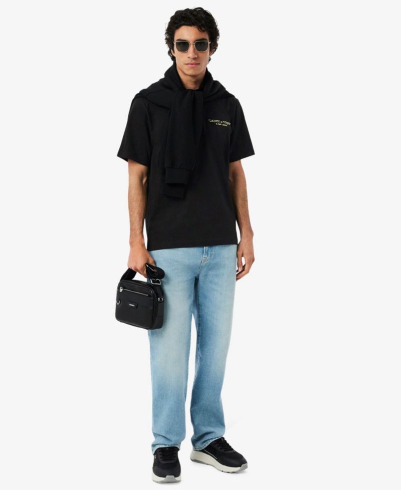 Men's Embroidered Crewneck T-Shirt