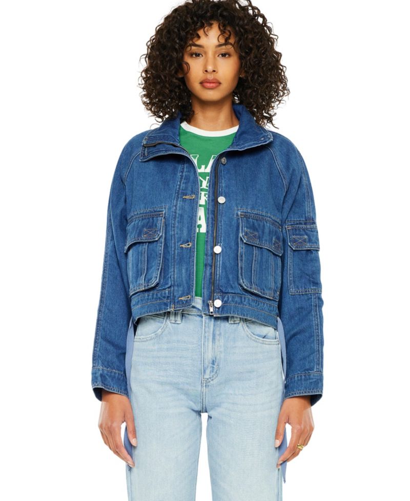 Women's Jailene Denim Windbreaker Jacket