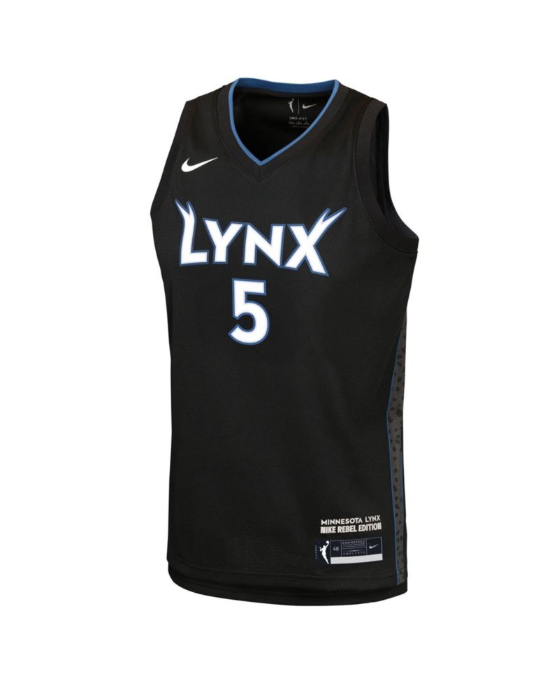 Big Boys and Girls Olivia Miles Black Minnesota Lynx Victory Jersey
