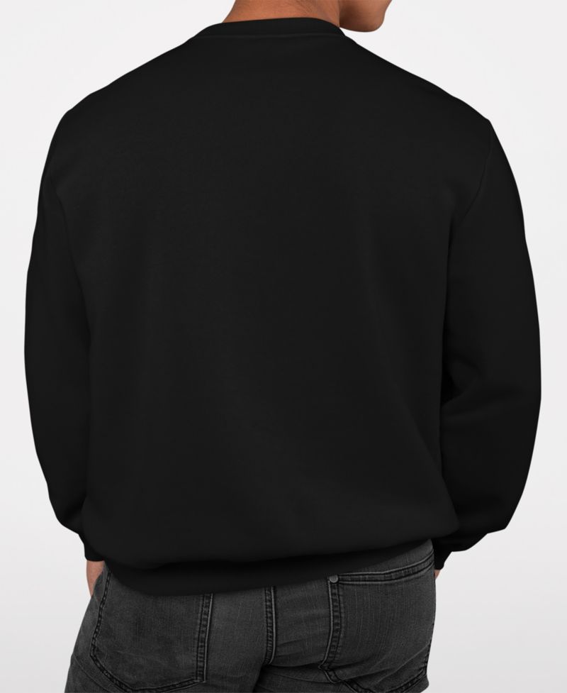 Men's Candy Canes Word Art Crewneck Sweatshirt