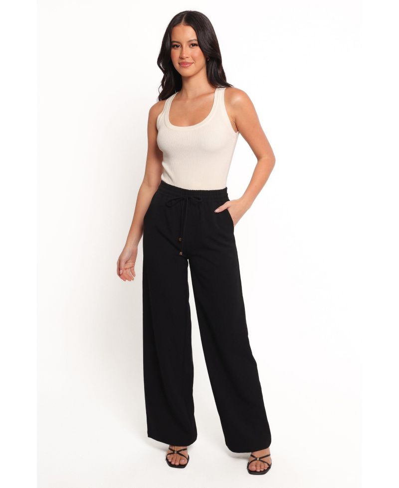 Women's Cinch Wide Leg Crepe Pant