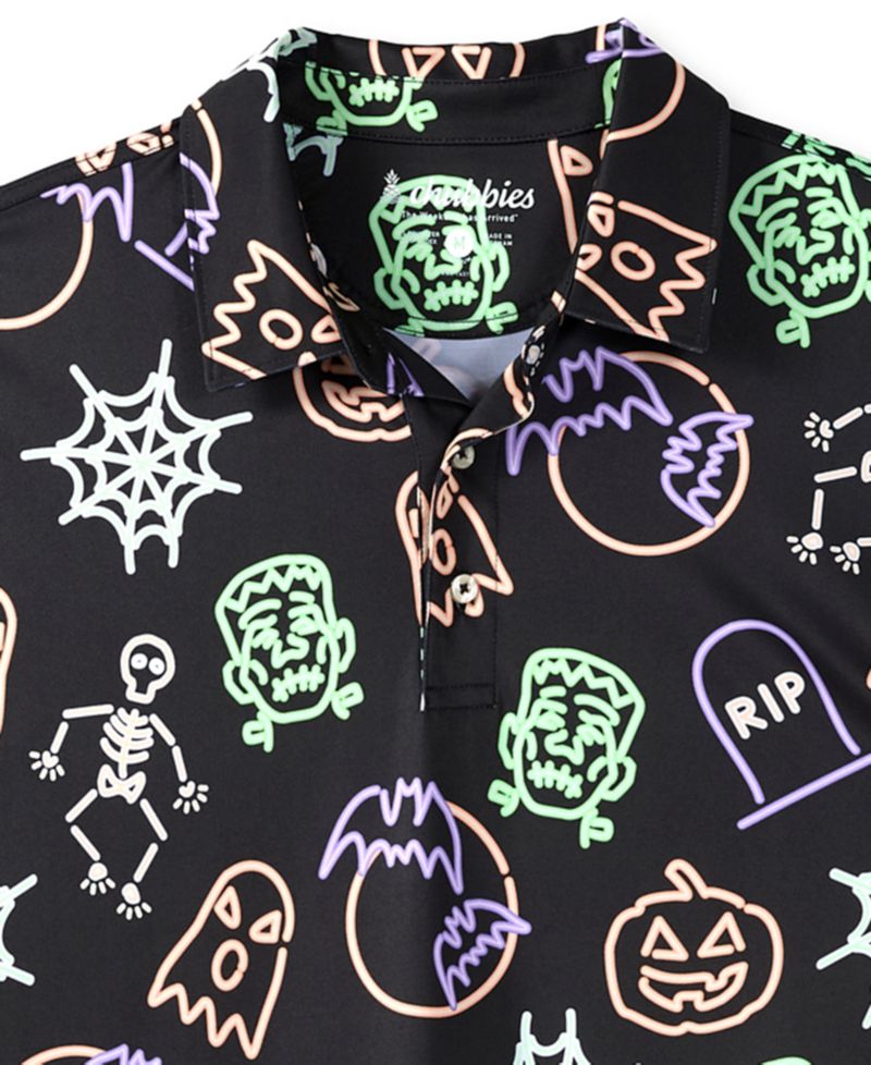 Men's Fright Night Performance Short-Sleeve Polo