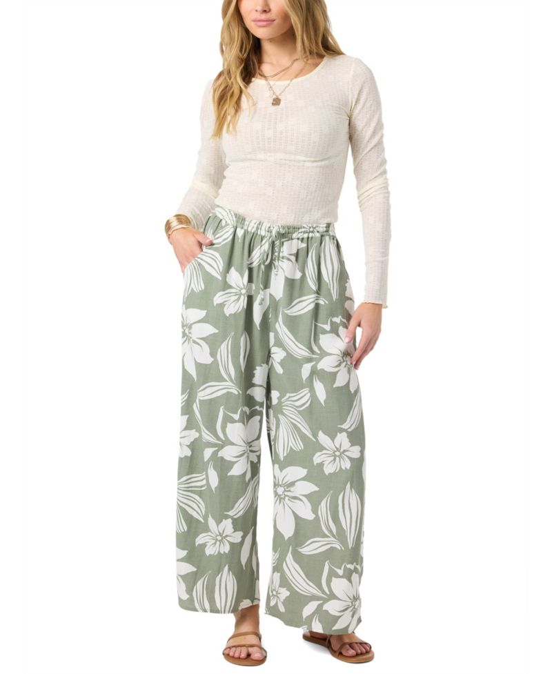 Women's Rosalie Floral Wide-Leg Pants