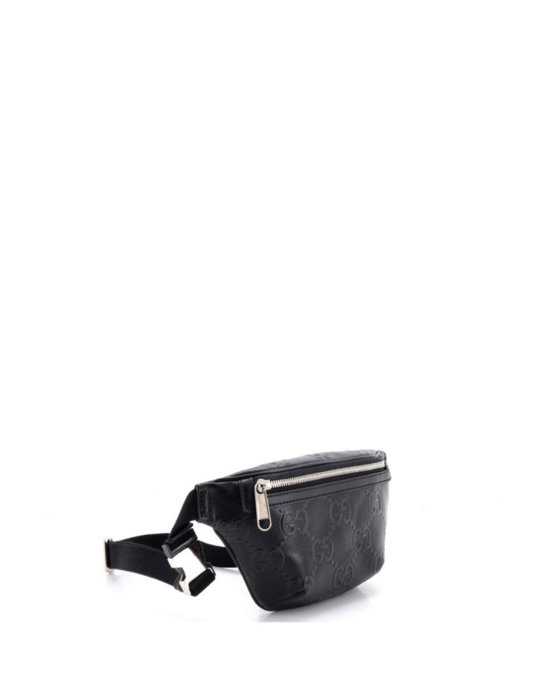 Small Belt Bag GG Embossed Perforated Leather