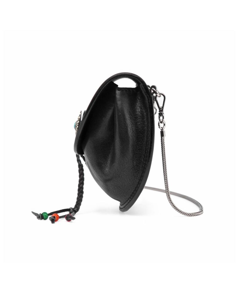 Women's Genuine Leather Garden Peony Crossbody