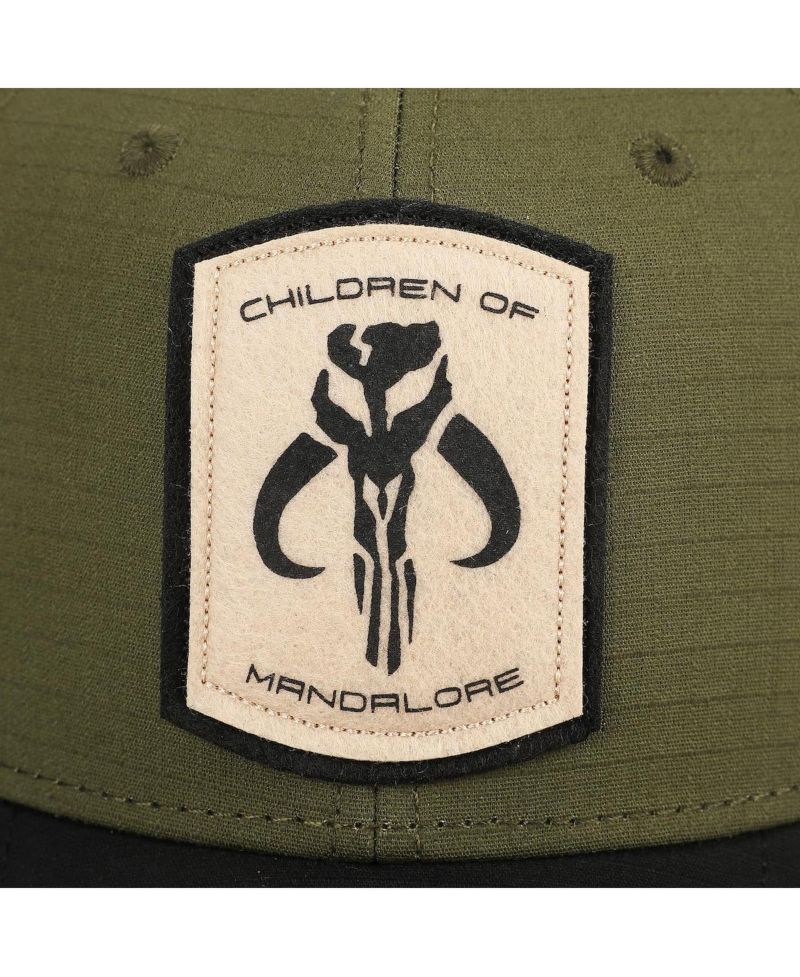 Men's Olive Green Sublimated Crest Trucker Hat