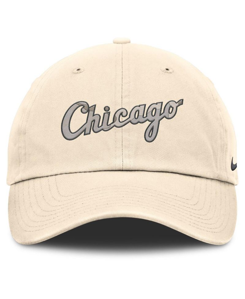 Men's Natural Chicago White Sox Camo Pack Club Adjustable Hat
