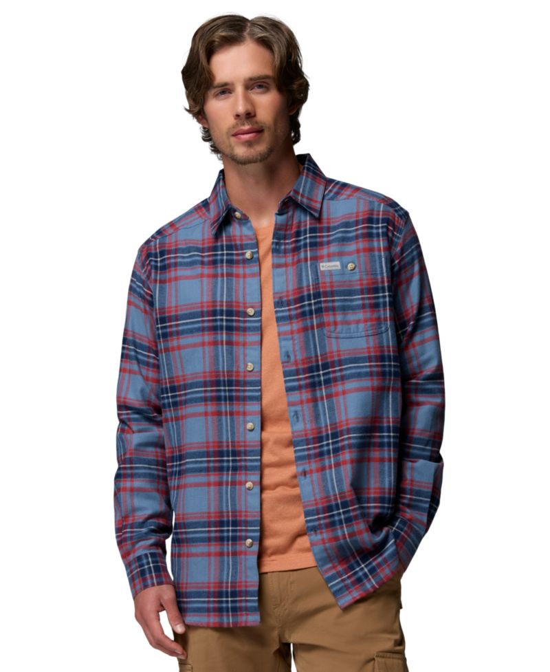 Men's Cornell Woods Flannel Long-Sleeve Shirt