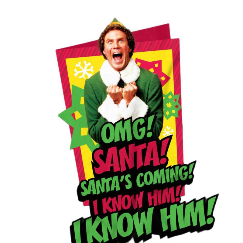 Men's Santa's Coming! I Know Him! T Shirt
