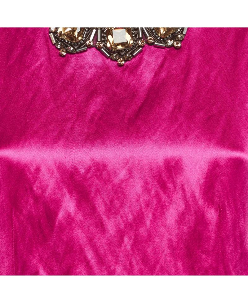 Women's Satin Flared Mini Dress