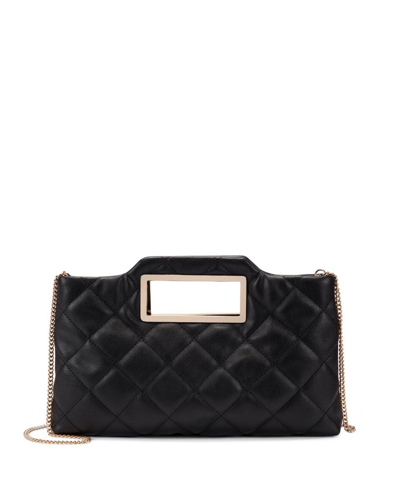 Juditth Handle Quilted Clutch