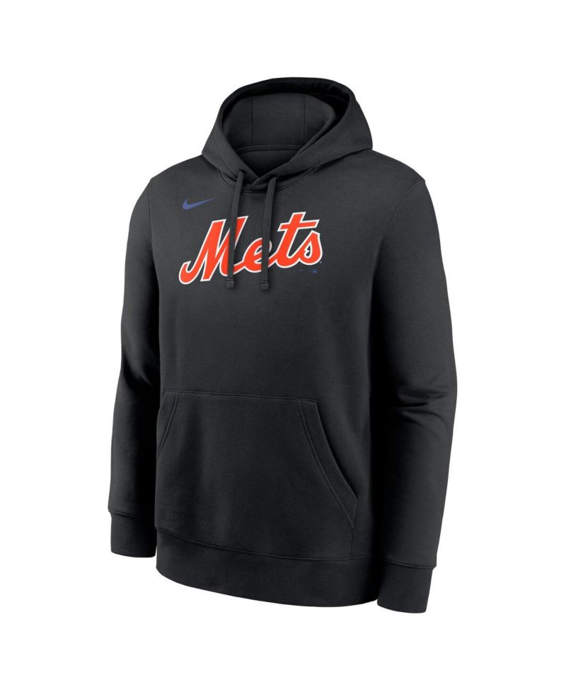 Men's Black New York Mets Club Hoodie