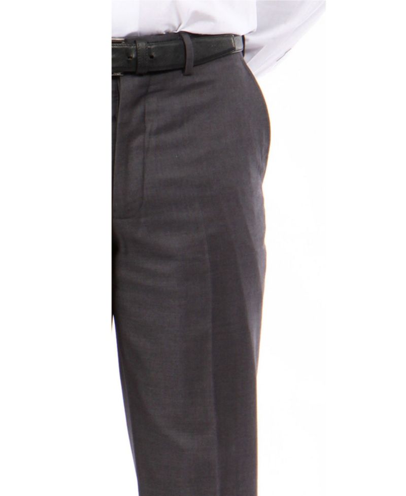 Men's Slim-Fit Flat Front Stretch Dress Pants