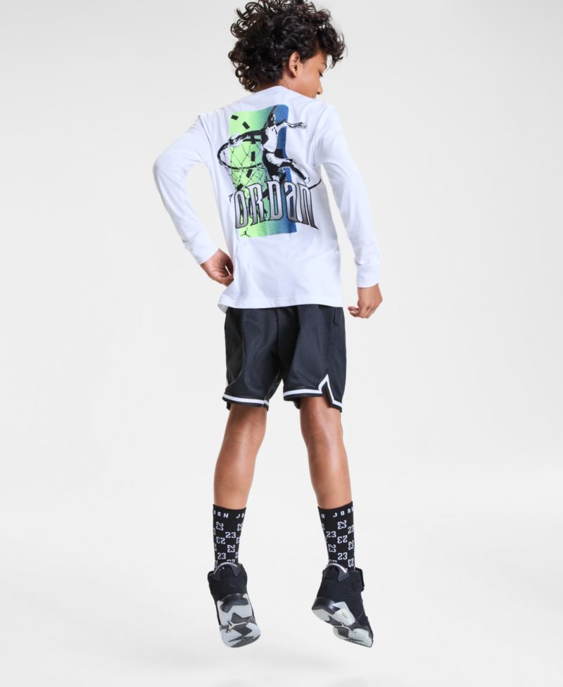 Boys' 8-20 Taping Mesh Shorts