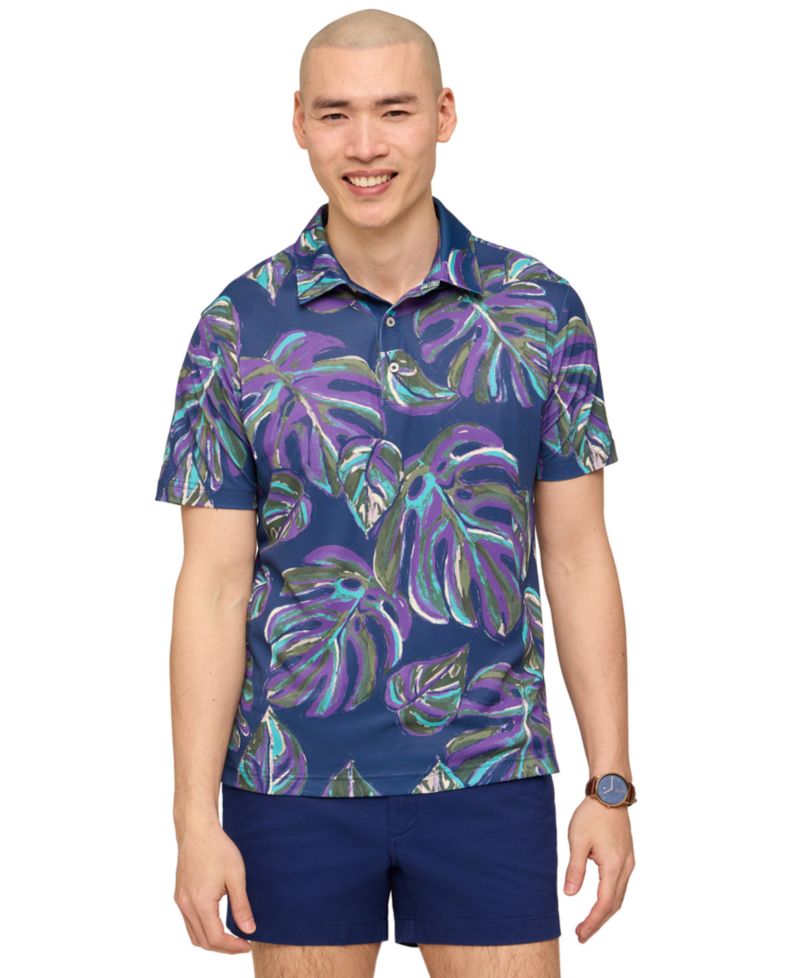 Men's The Variegated Stretch Regular-Fit Polo Shirt
