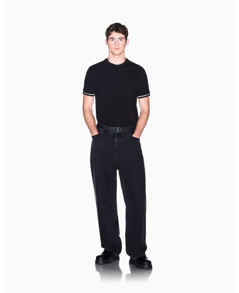 Men's Short Sleeve Pique Slim Fit T-Shirt