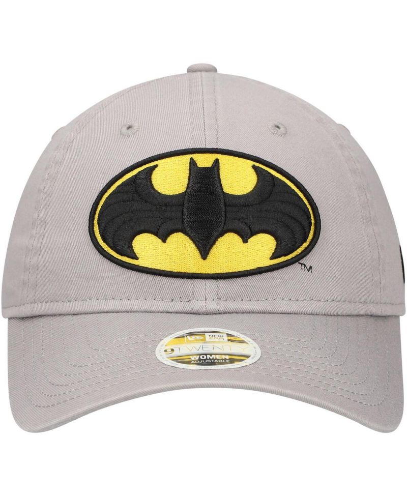 Women's Gray Batman 9TWENTY Adjustable Hat