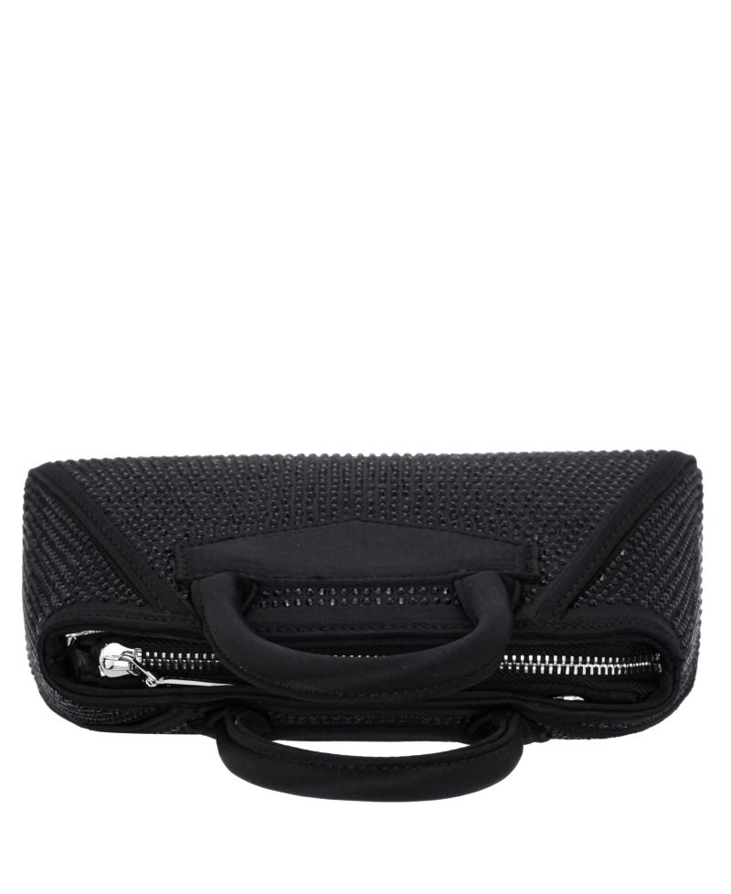 All Over Crystal Satchel Bag