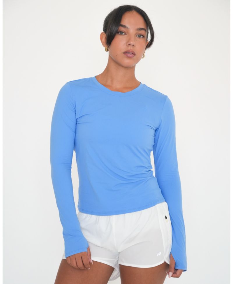Women's Raya Mid Length Compression Nylon Long Sleeve Top