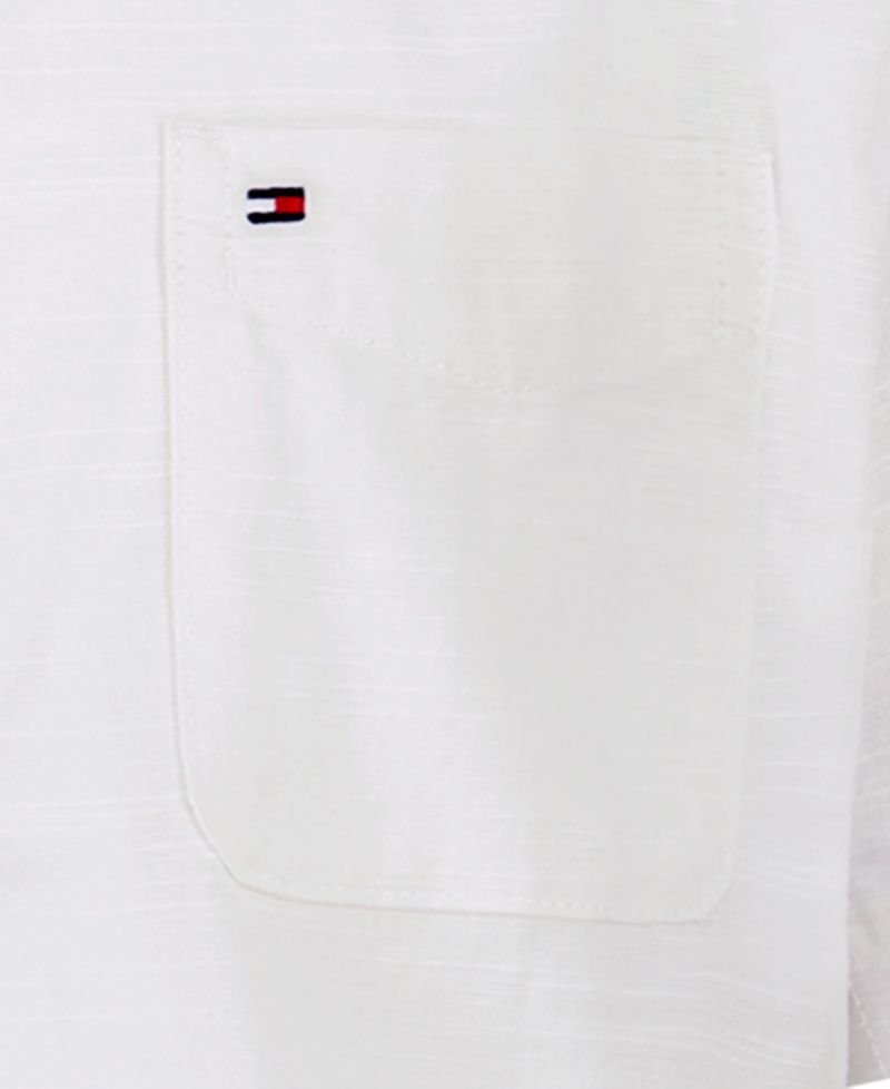 Boys' 2T-7 Texture Short-Sleeve Woven Shirt