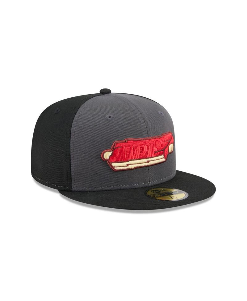 Men's Gray Memphis Redbirds Theme Nights 59FIFTY Fitted Hat