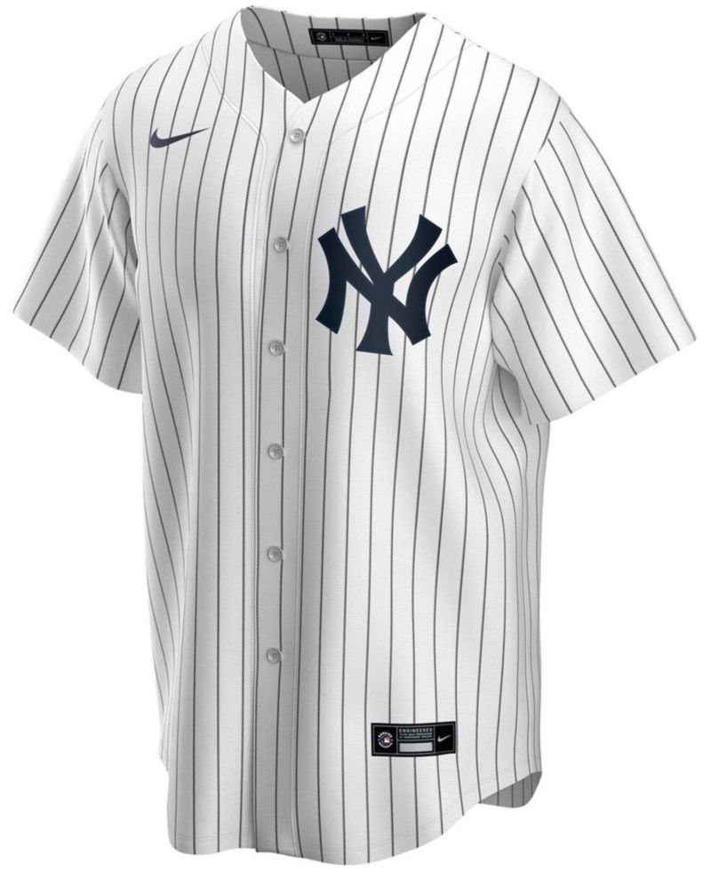 Men's Aaron Judge White New York Yankees Home Replica Player Name Jersey