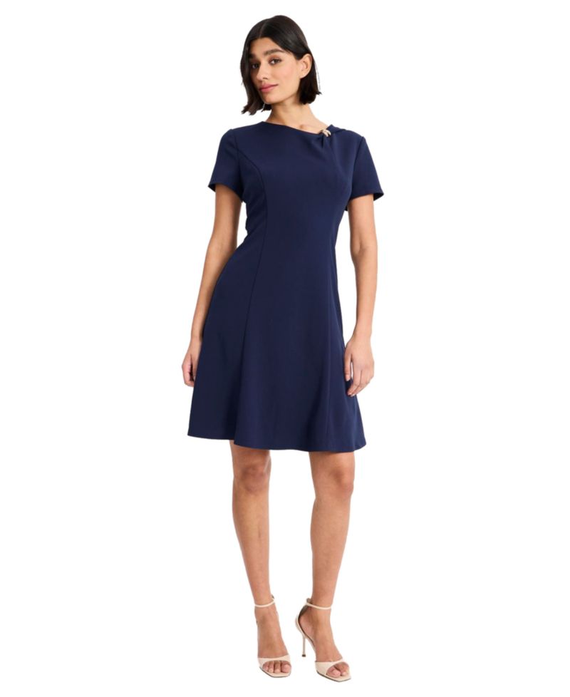 Women's Short-Sleeve Mini Dress