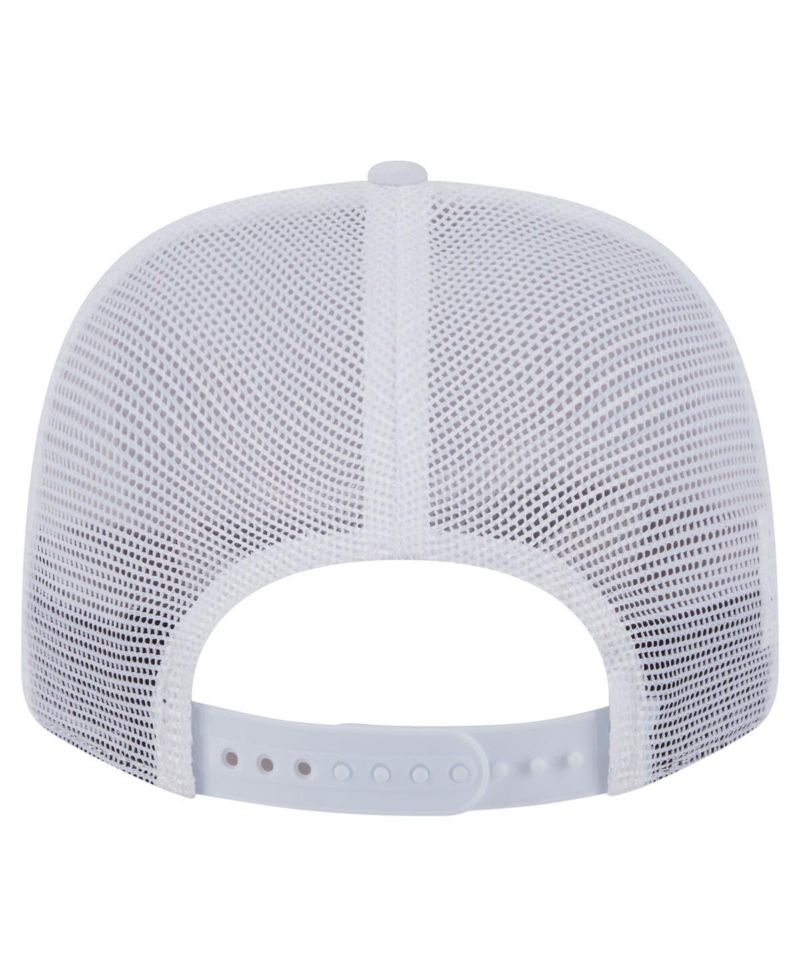 Men's White San Francisco Giants Flamingo Mesh Back 9SEVENTY Stretch-Snap Hat