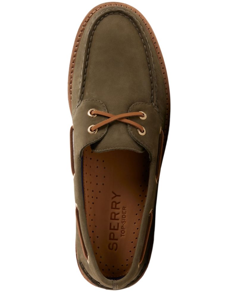 Men's 2-Eye Lug Lace-Up Boat Shoes
