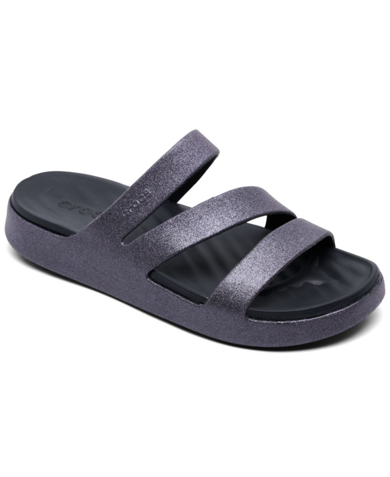 Women's Getaway Glimmer Strappy Sandals from Finish Line