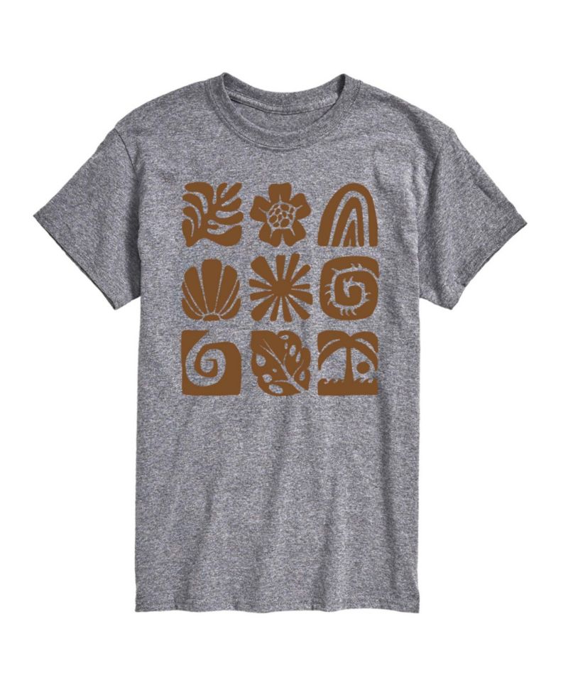 Men's Instant Message Beach Squares Graphic T-Shirt