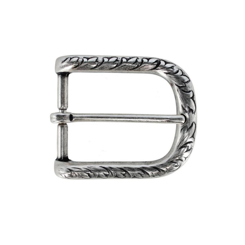 Men's 35mm Italian Distinct Vineyard Solid Brass Harness Belt Buckle