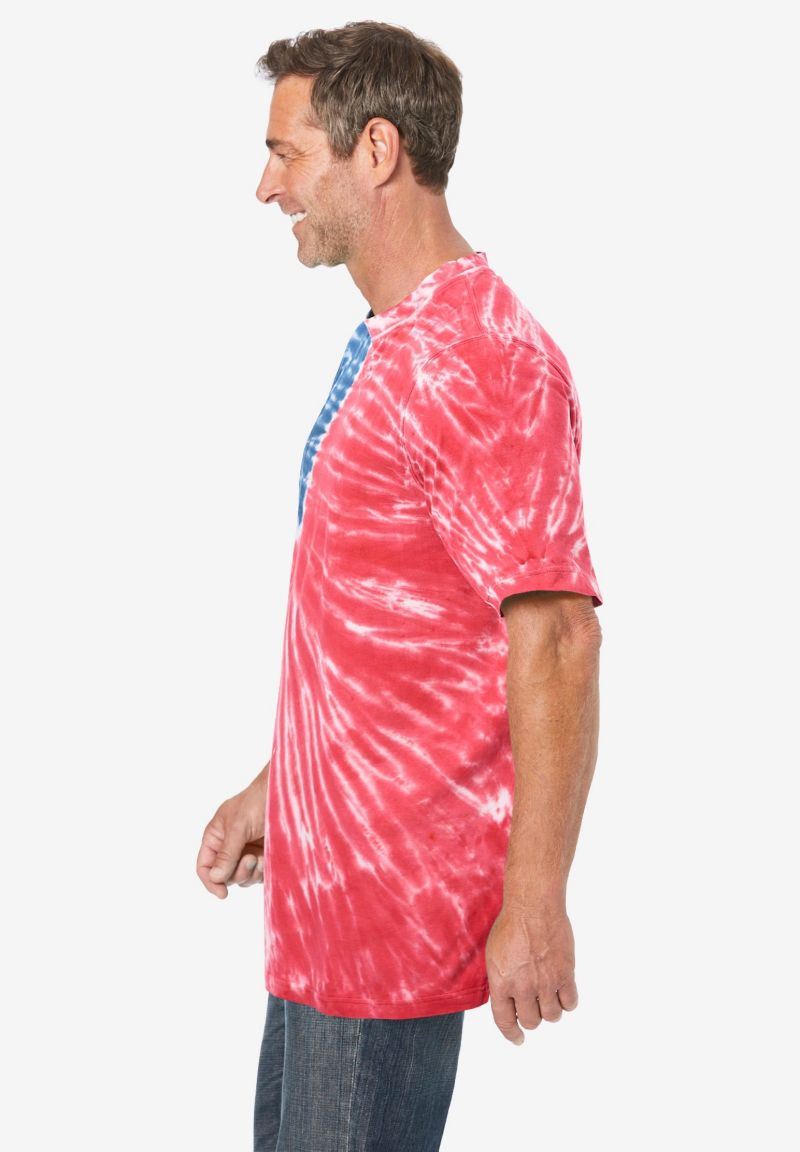 Men's Lightweight Tie-Dye Crewneck Tee