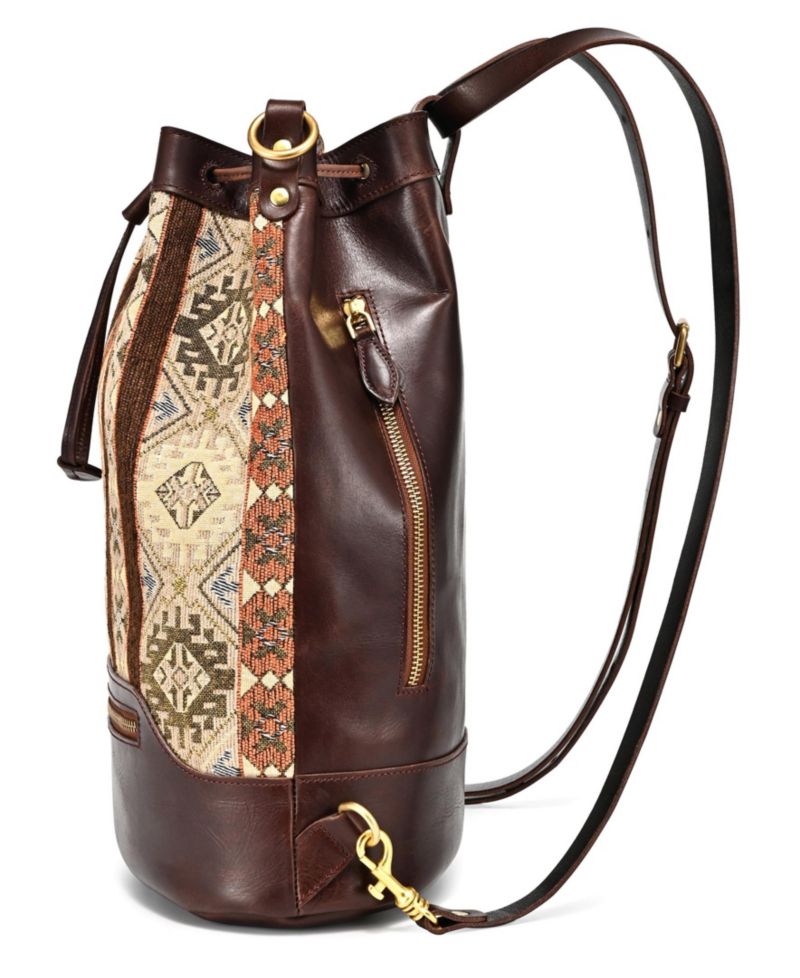 Myrtle Convertible Bucket Backpack