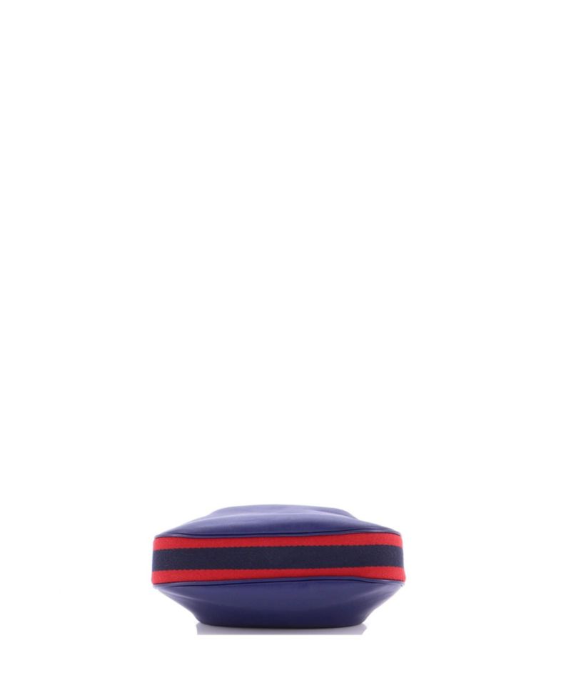 Small Attache Shoulder Bag Leather