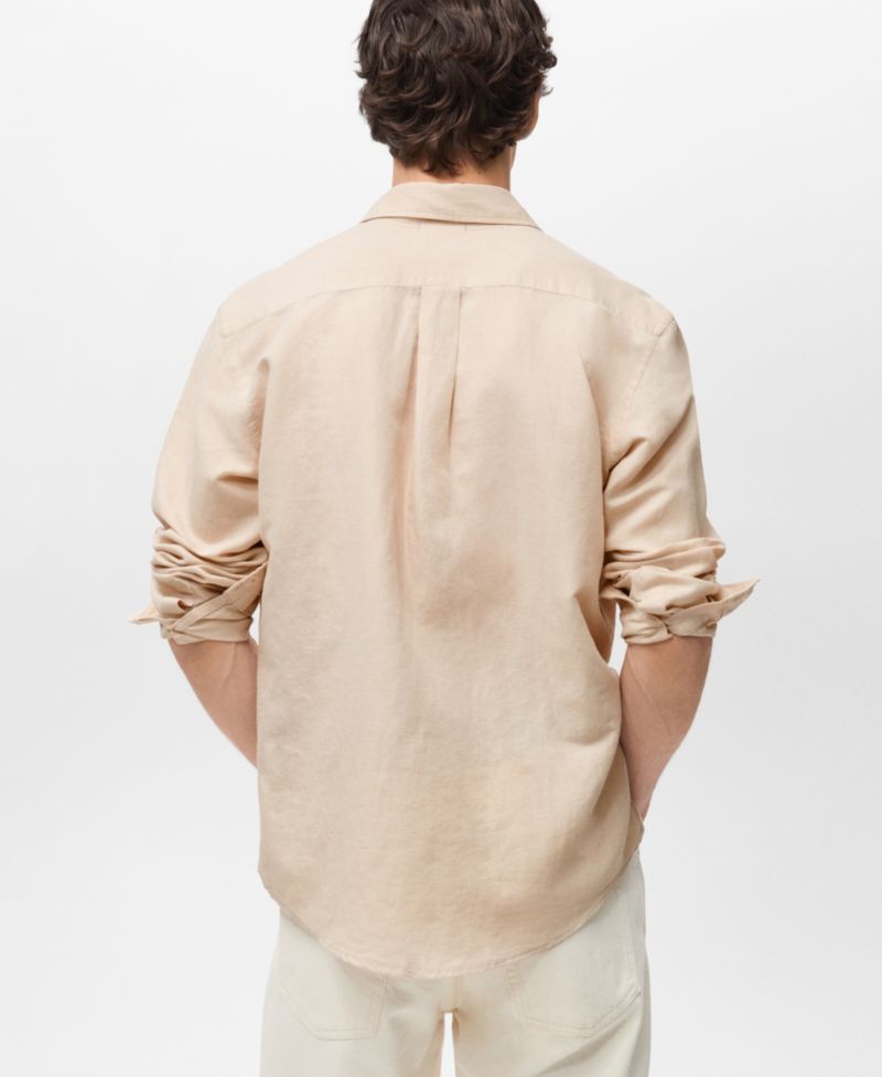 Men's Classic-Fit Linen Shirt