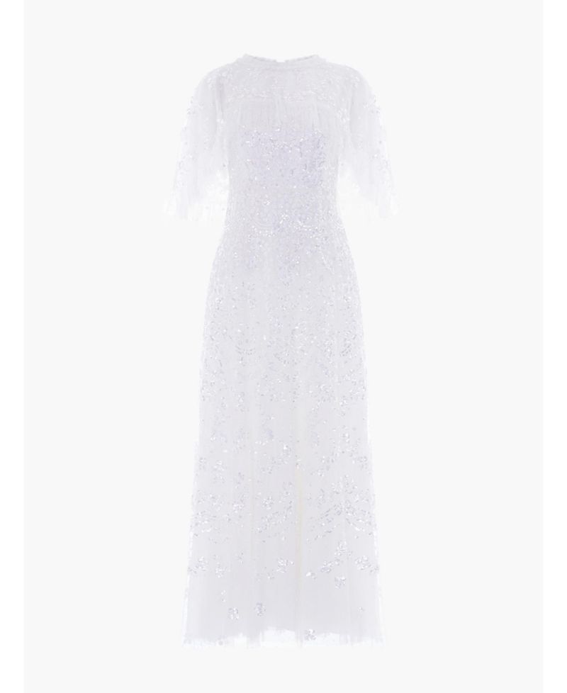 Women's Freya Cape Ankle Gown Dress