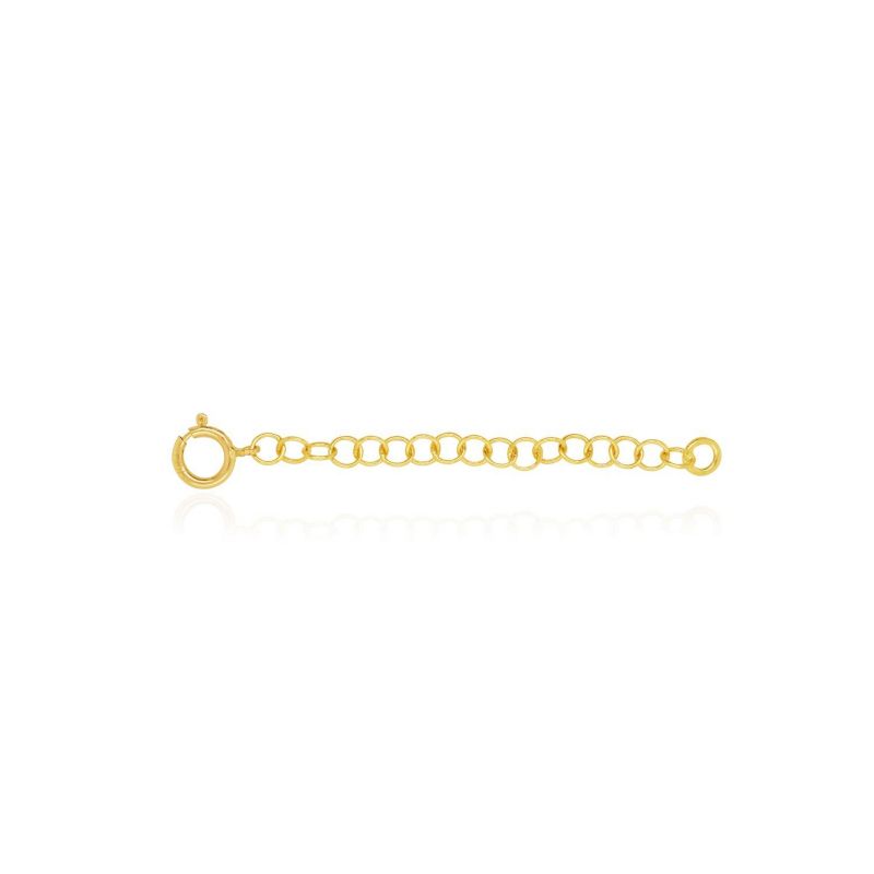 2 Inch Extender Chain 14K Yellow Gold