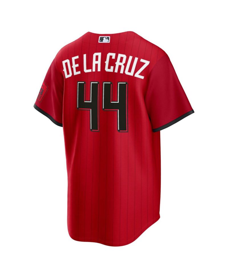 Men's Elly De La Cruz Red Cincinnati Reds 2026 City Connect Stadium Jersey