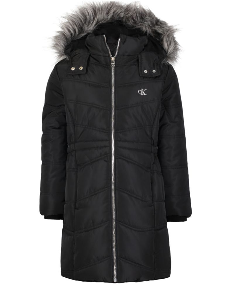 Girls' 4-6X Aerial Puffer Jacket