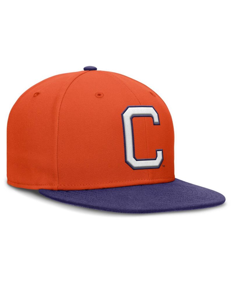 Men's Orange/Purple Clemson Tigers Two-Tone Primetime Performance Fitted Hat