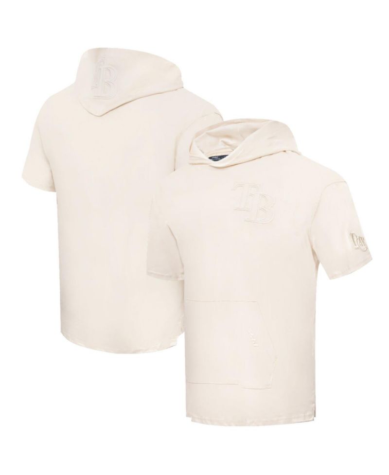 Men's Cream Tampa Bay Rays Neutral Hoodie T-Shirt