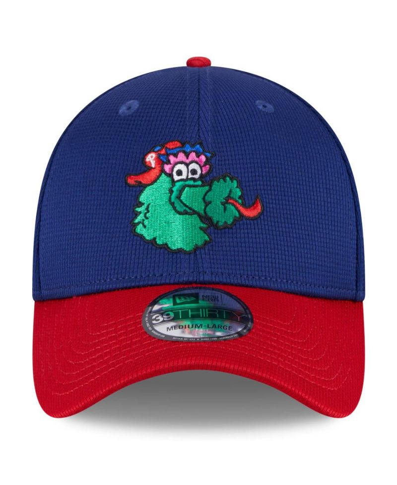 Men's Navy Philadelphia Phillies 2024 Batting Practice 39THIRTY Flex Hat