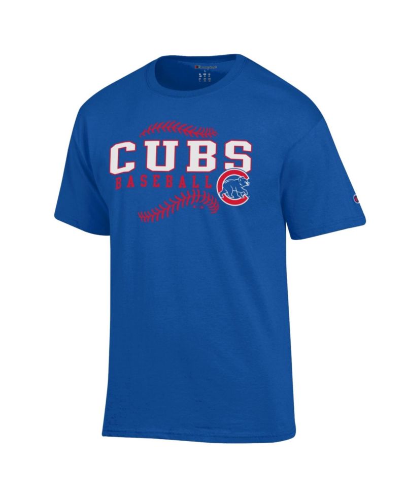 Men's Royal Chicago Cubs Baseball T-Shirt