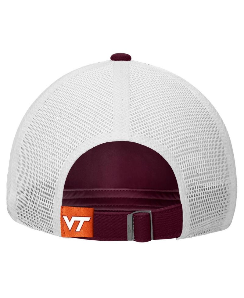 Men's Maroon Virginia Tech Hokies On-Field Club Adjustable Trucker Hat