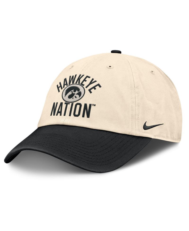 Men's and Women's Natural Iowa Hawkeyes 2026 Primetime Natural 2-Tone Club Adjustable Hat