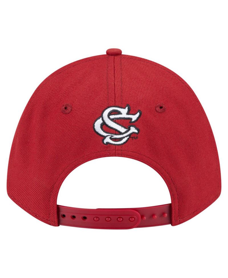 Men's Garnet South Carolina Gamecocks Team Collective 9FORTY M-Crown Adjustable Hat